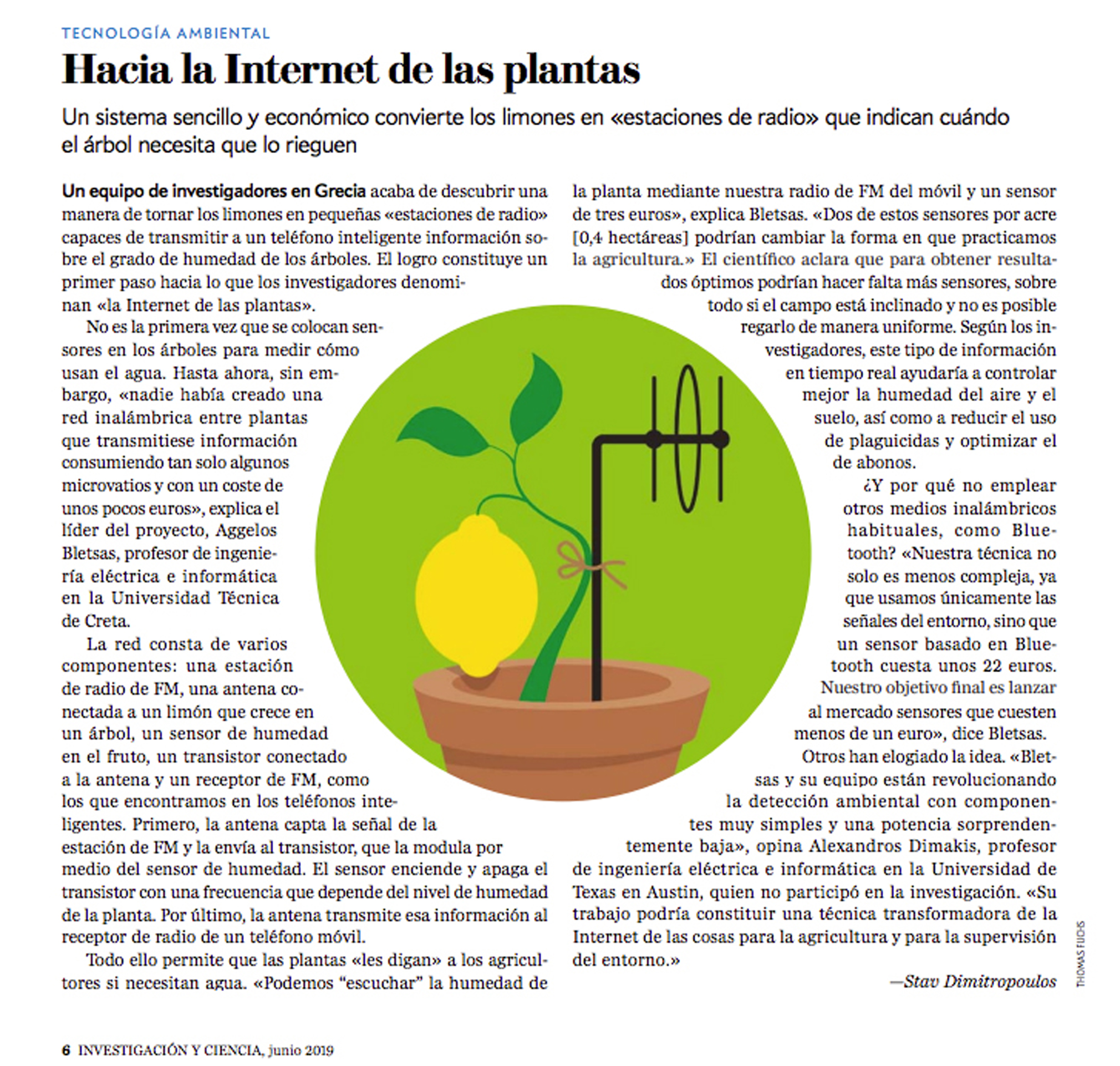 Internet de las plantas